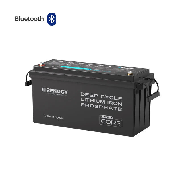 Core - 12V 200Ah Lithium Iron Phosphate Battery w/ Bluetooth Renogy