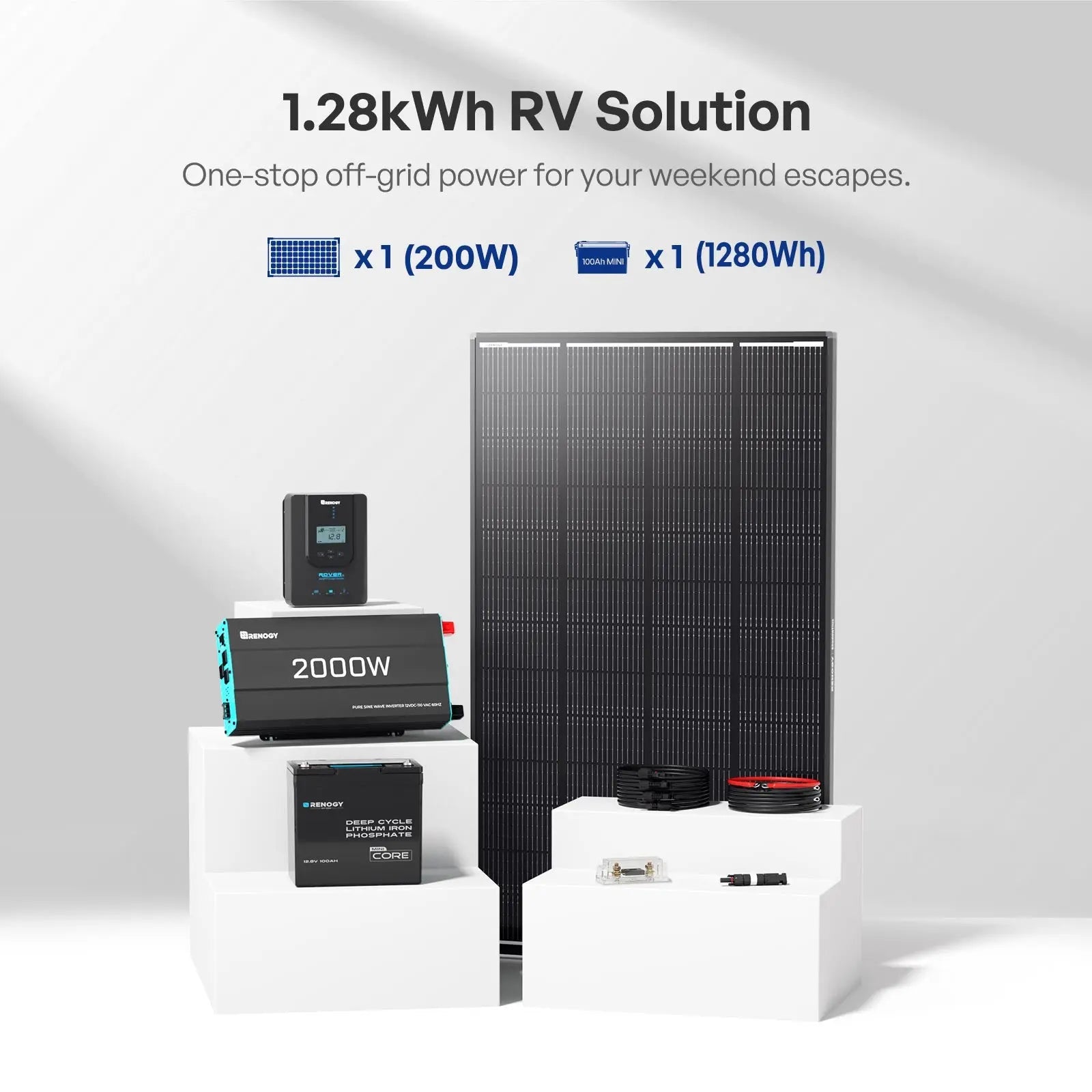 renogy ShadowFlux™ RV Solution solar kits