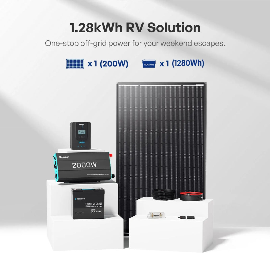 48V 50Ah Smart Lithium Iron Phosphate Battery w/self-heating | Renogy ...