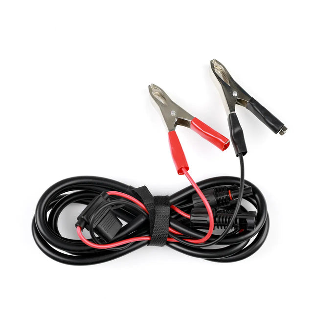 SOLAR CONNECTOR TO ALLIGATOR CLIPS 14 AWG CABLE Renogy