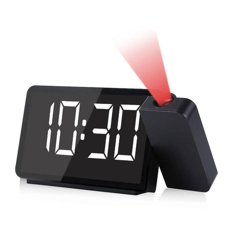 Dr. Prepare Projection Alarm Clock with FM Radio