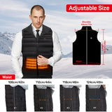 Dr.Prepare Unisex Heated Vest - 6 Heating Zones & Plus Size Renogy