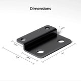 Renogy Mounting Brackets for 12V 200Ah Pro LiFePO4 Batteries (Set of 4) Renogy