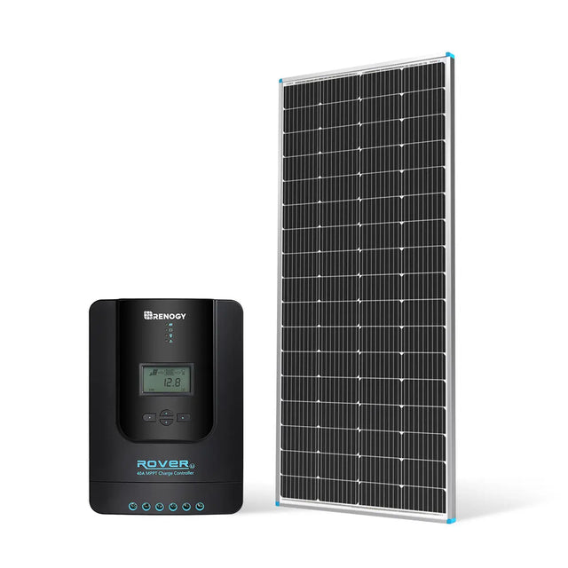 200 Watt 12 Volt Monocrystalline Solar Panel with 40 Amp MPPT Charge Controller
