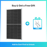 100/200W N-Type Bifacial Solar Panel