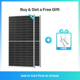 100/200W N-Type Bifacial Solar Panel