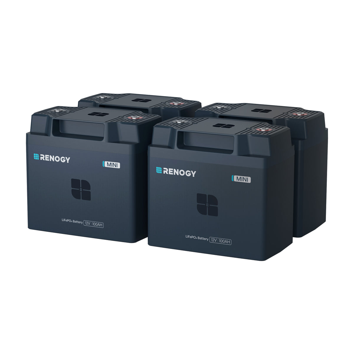 Reserve Mini Smart 12V 100Ah LiFePO4 Battery with Self Heating & Bluetooth