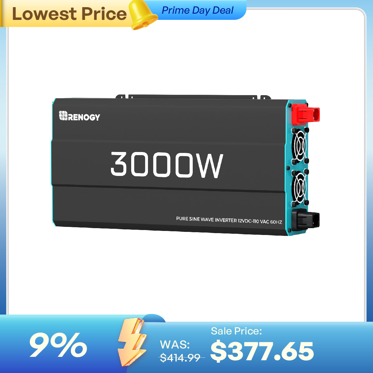 3000W/2000W/1000W/700W 12V Pure Sine Wave Inverter