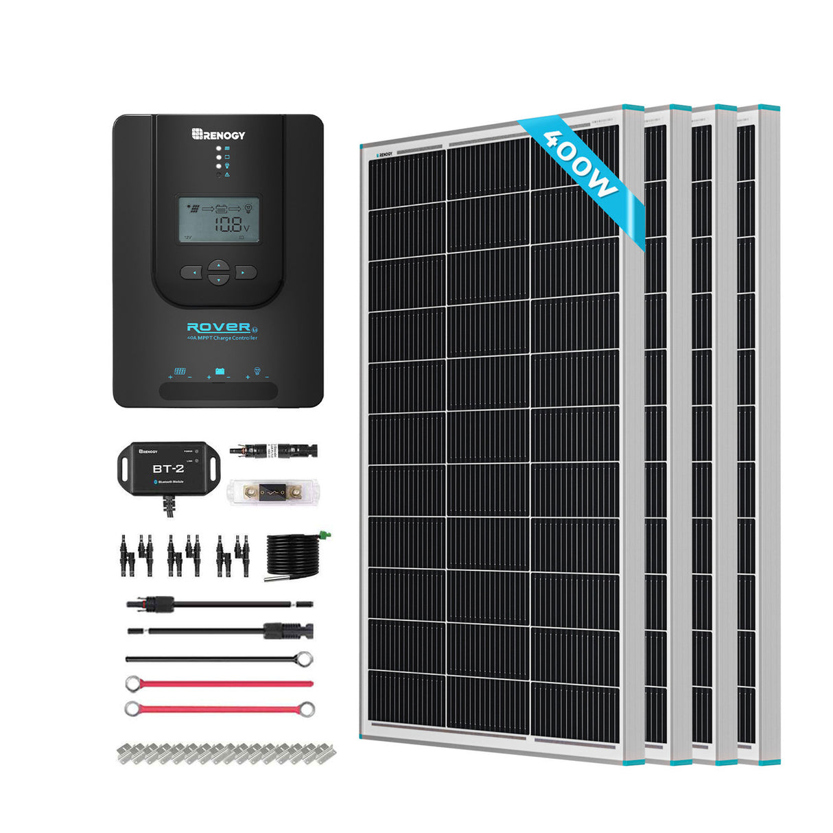 Renogy 400W 12V General Off-Grid Solar Kit