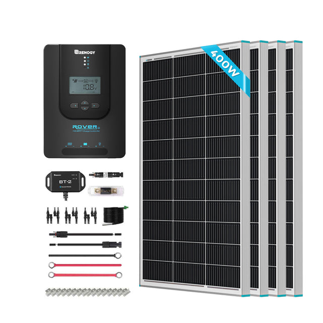 Renogy 400W 12V General Off-Grid Solar Kit