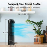 Dr. Prepare 16" Portable Oscillating Tower Fan Renogy