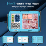 2-in-1 Portable Fridge Freezer