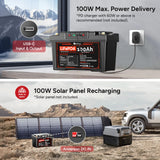 Dr.Prepare 2-in-1 PowerMax LiFePO4 Battery and Portable DC Power Station Renogy