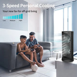 Dr.Prepare Dual Oscillating Tower Fan Renogy