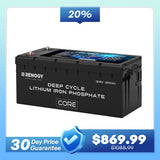 12V 300Ah Deep Cycle Lithium Iron Phosphate Battery w/Self-Heating | Core Series