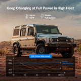 12/24V 50A IP67 DC-DC with MPPT Battery Charger-pro