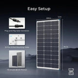 Complete RV Solar Kit 400W 12V | Optional 2.4kWh Deep-Cycle AGM / LiFePO4 Batteries Renogy