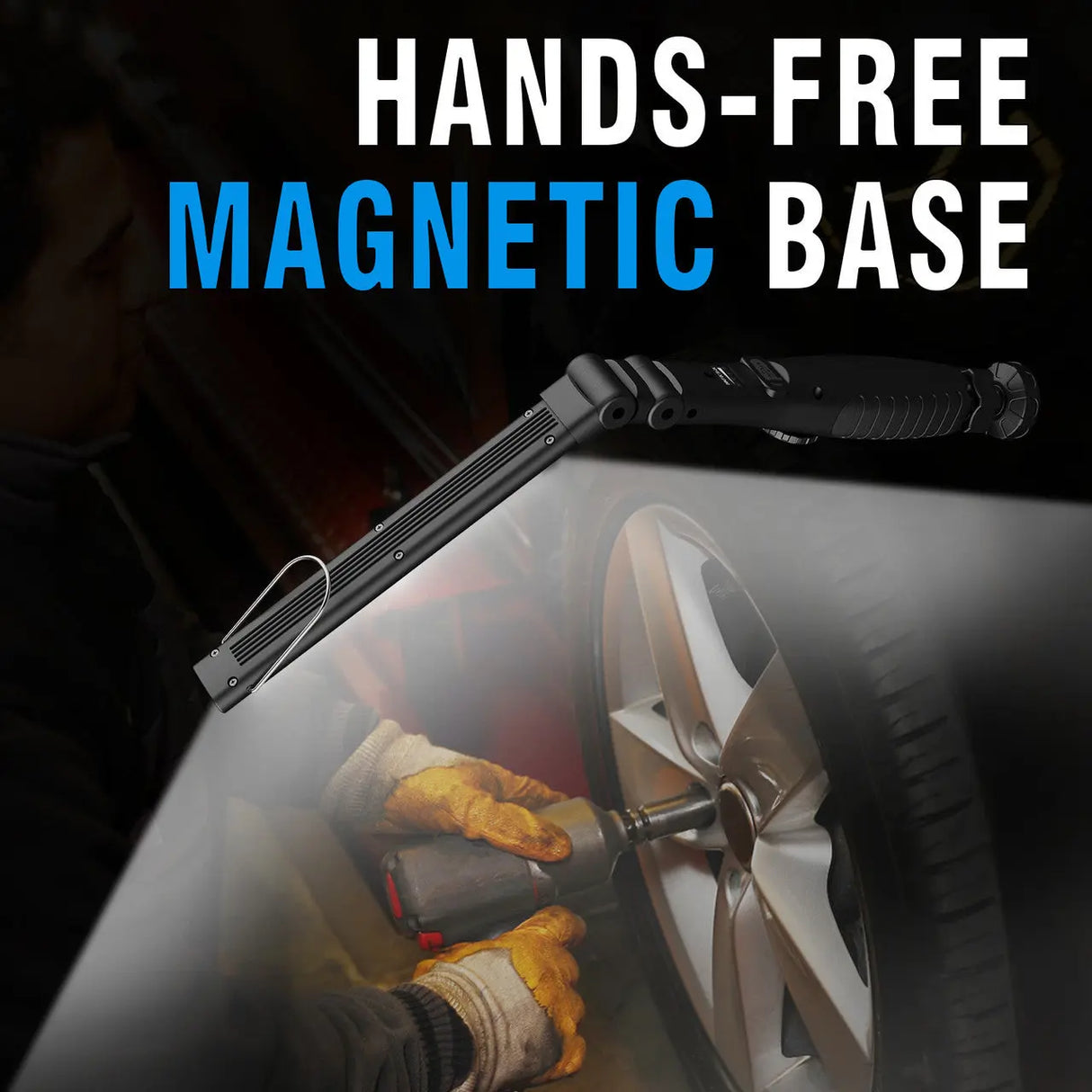 Dr. Prepare LED Work Light, 700 Lumens Rechargeable Work Light Renogy