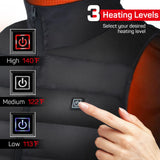 Dr.Prepare Unisex Heated Vest - 6 Heating Zones & Plus Size Renogy