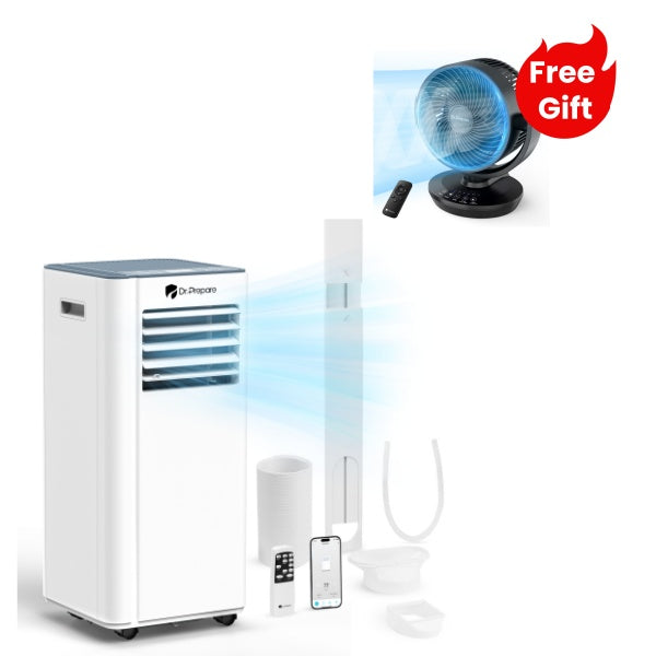 Dr.Prepare 10000 BTU Smart WiFi Portable Air Conditioner