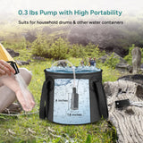 Dr.Prepare 15L Portable Camping Shower Kit with Foot Pump Renogy