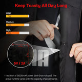 Dr.Prepare Unisex Heated Vest - 6 Heating Zones & Plus Size Renogy