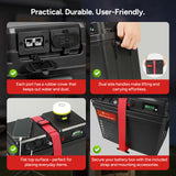 Dr.Prepare Smart Battery Box with USB, 12V/24V Cigarette Lighter, and Anderson Ports