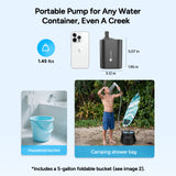Dr.Prepare Dual Portable Shower Pump Kit (2×5000mAh)