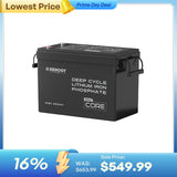 Mini Size 12V 200Ah LiFePO4 Battery w/ Low-Temperature Protection