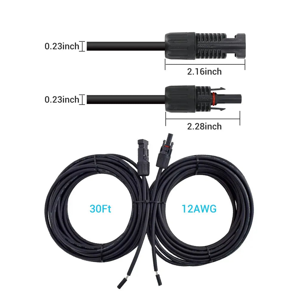 Solar Panel to Charge Controller Adaptor Kit Renogy