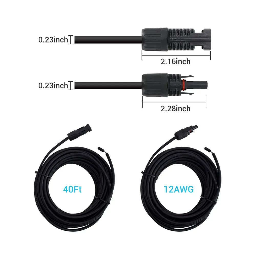 Solar Panel to Charge Controller Adaptor Kit Renogy