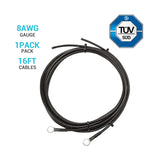 Battery to Charge Controller Tray Cables for 3/8 in Lugs Renogy