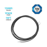 Battery to Charge Controller Tray Cables for 3/8 in Lugs Renogy