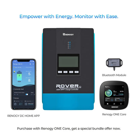 Rover 100 Amp MPPT Solar Charge Controller Renogy