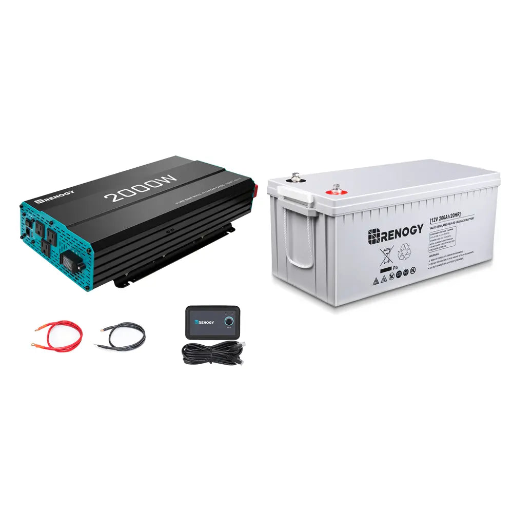 2000W 12V Pure Sine Wave Inverter Renogy