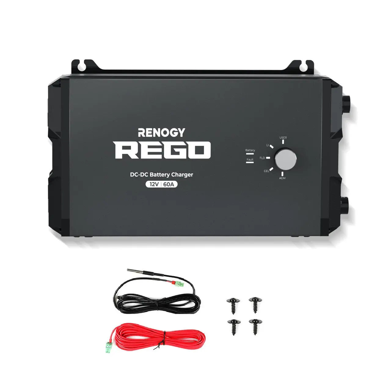 発電機・ポータブル電源 RENOGY REGO DC-DC BatteryCharger 12V 60A 12V 60A DC-DC Battery Charger w/ Smart Monitoring for RV | Renogy US