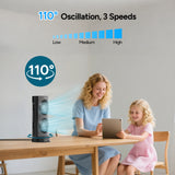 Dr.Prepare 10W DC Tower Fan with Remote