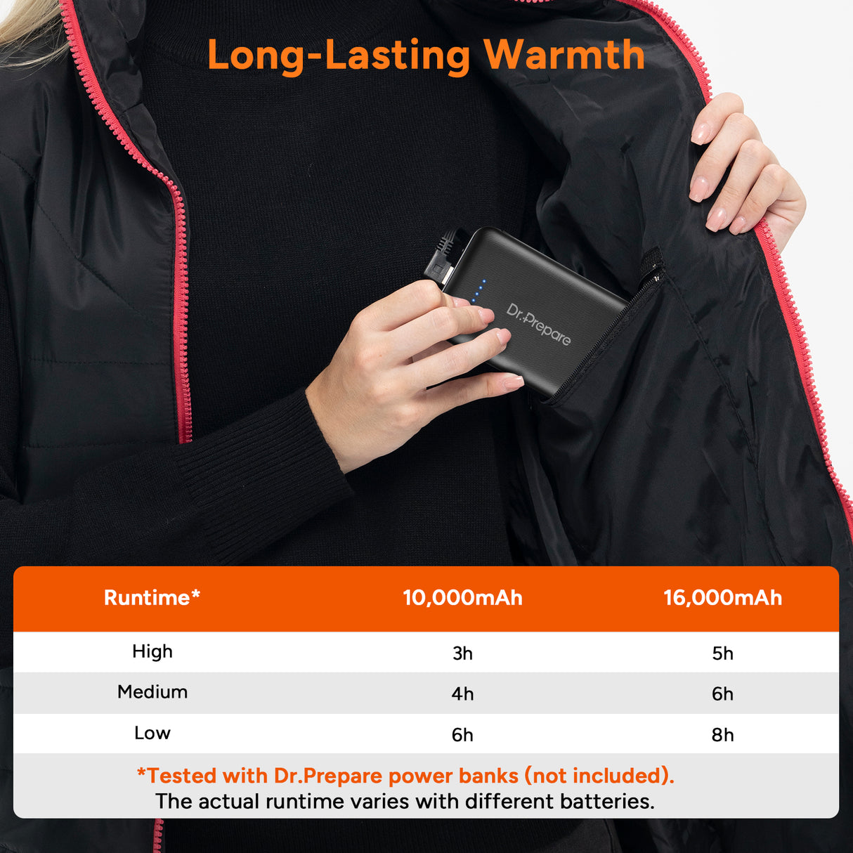 Dr. Prepare Women’s Heated Vest, Lightweight Heating Vest for Women
