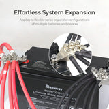 12-Way Battery Terminal Distribution Block Pair Renogy