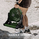 Dr.Prepare X35 Portable Camping Fan with LED Light Renogy