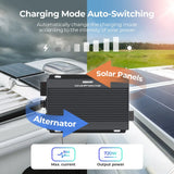 12V/24V IP67 50A DC-DC  Battery Charger with MPPT Renogy