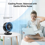 DR.PREPARE Oscillating Air Circulator Fan for Bedroom