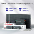 600w 12v anti-shading solar kit