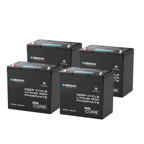 Core Mini - DuoHeat Tech 12V 100Ah Lithium Iron Phosphate Battery Renogy
