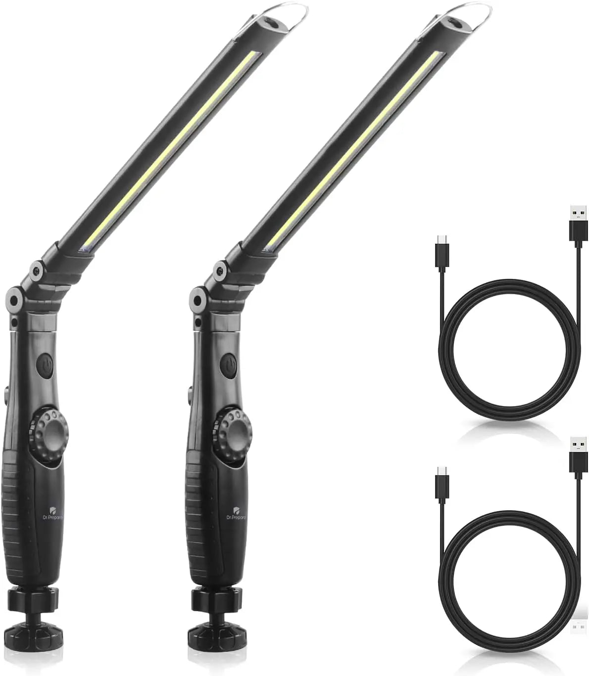 Dr. Prepare 700-lumens 3200mAh Foldable Rechargeable LED Work Light Renogy