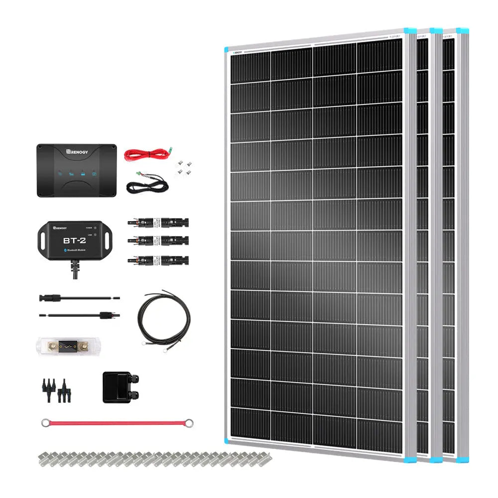 Customizable RV Solar Kit 600W 12V | Optional 3.6kWh LiFePO4 Battery Renogy