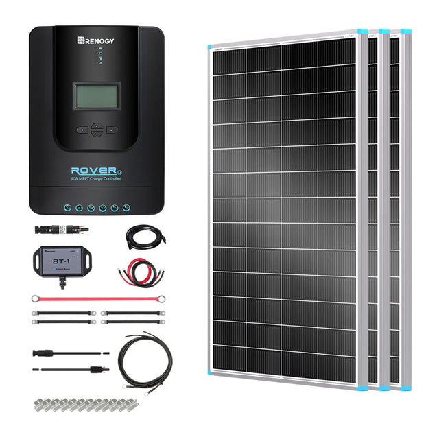 Essential Off-Grid Solar Kit 600W 12V | Optional 3.6kWh LiFePO4 Battery Renogy