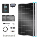 Essential Off-Grid Solar Kit 400W 12V | Optional 2.4kWh LiFePO4 Battery Renogy
