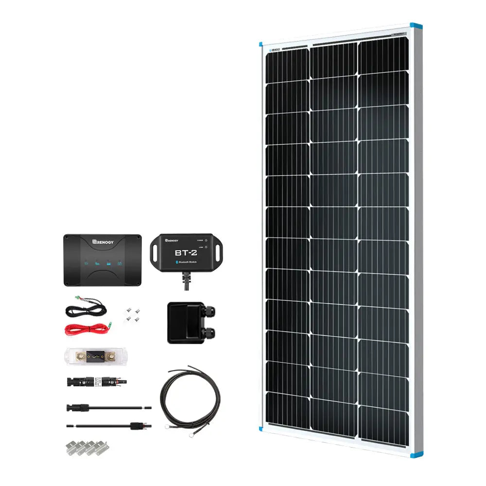 Essential Kit 100W 12V Solar RV Kit Renogy
