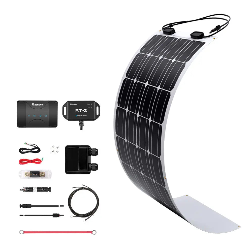 Essential Kit 100W 12V Solar RV Kit Renogy